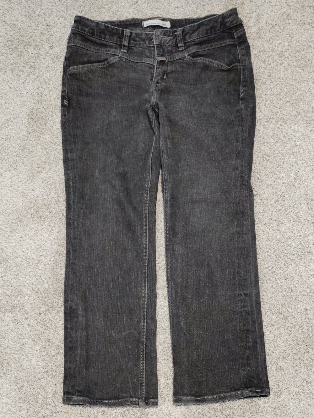 Blue House Drive Straight-Leg Women’s Jeans in Washed Charcoal